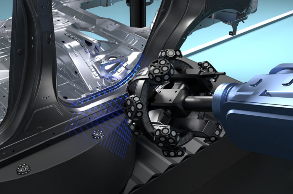 思（sī）看 TrackScan-P跟蹤（zōng）式三維掃（sǎo）描係統